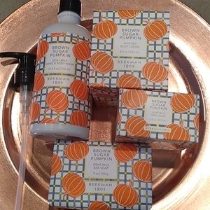 Beekman 1802 4 pc Brown Sugar Pumpkin Body Product Set